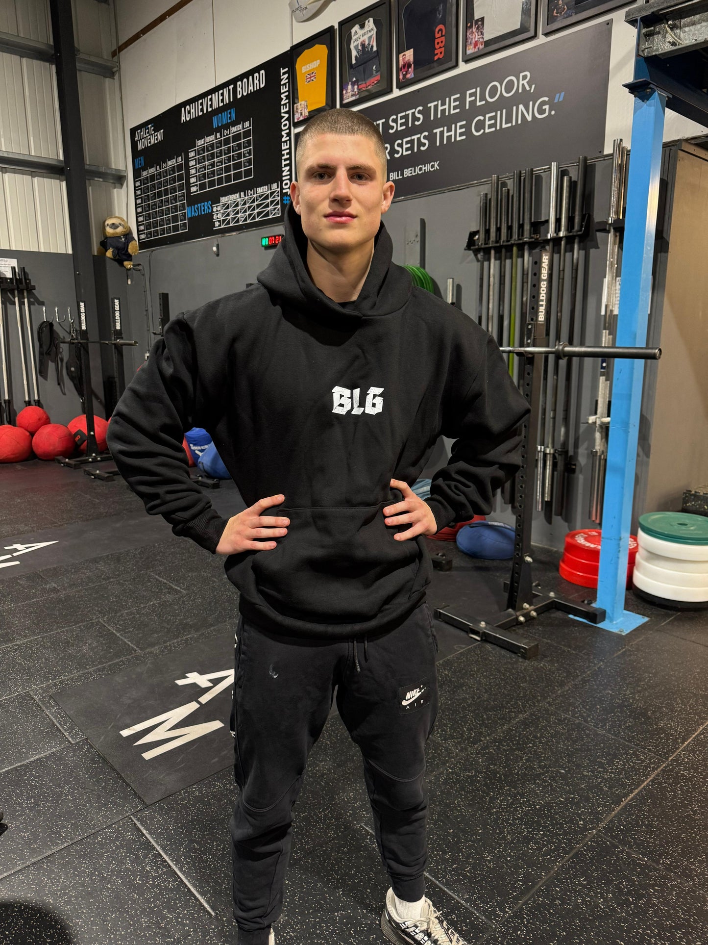 BLG Granite Hoodie - Black