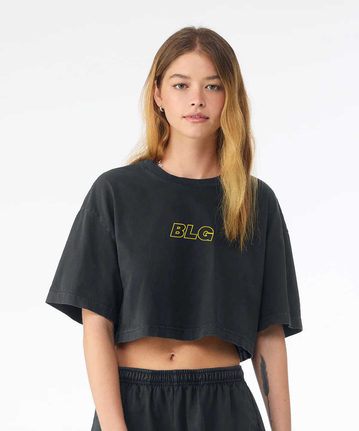 BLG OG Women's Vintage Crop Tee