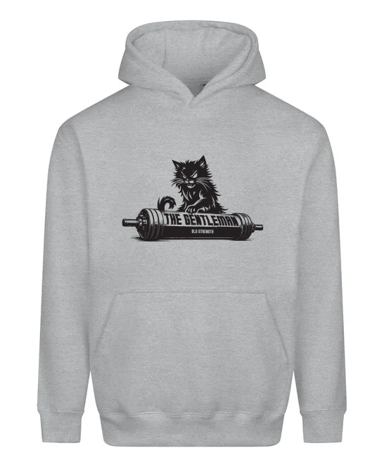 BLG 'The Gentleman' Hoodie - Heather Grey
