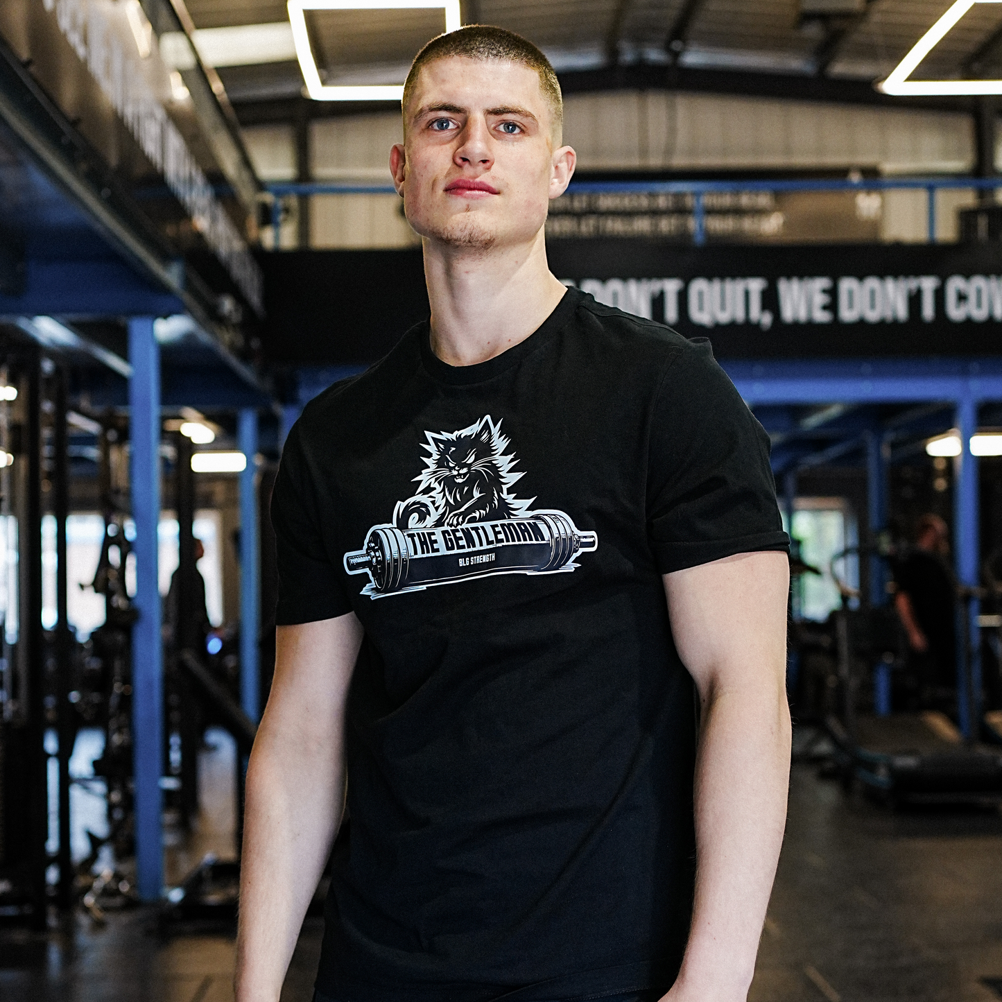 BLG 'The Gentleman' Unisex Tee - Black