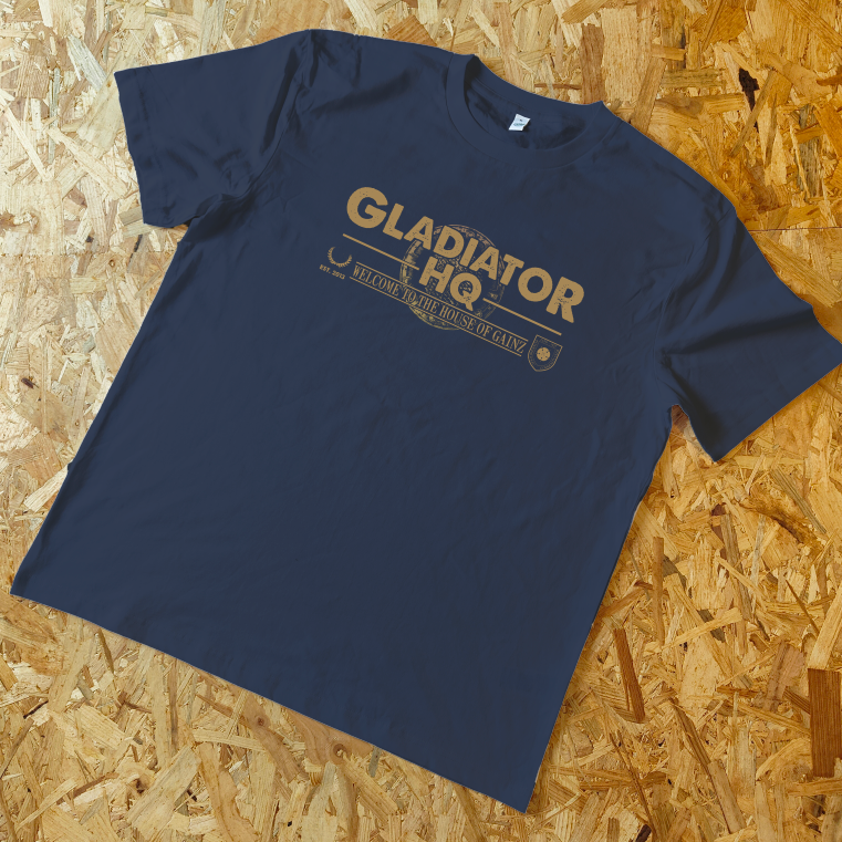 Gladiator Camp Unisex Tee V2 - Navy