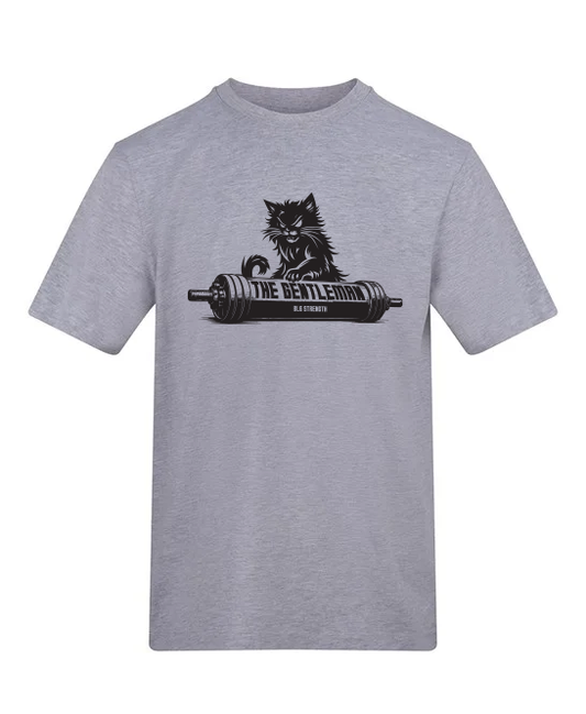 BLG 'The Gentleman' Unisex Tee - Heather Grey