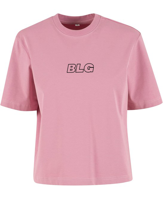 BLG OG Women's Hybrid Tee - Dusty Pink